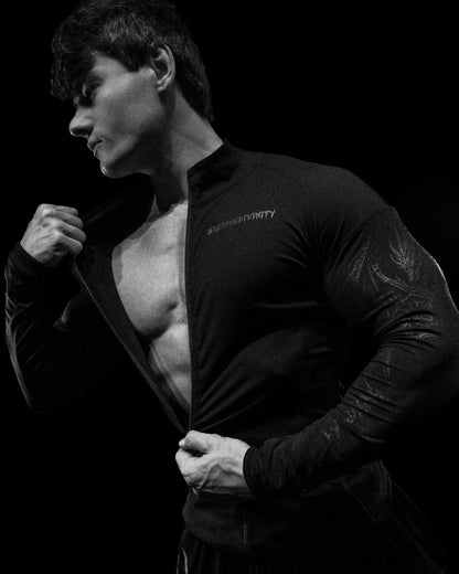 VOID TECH™ BLOOD WYVERN FULL-ZIP LONGSLEEVE COMPRESSION