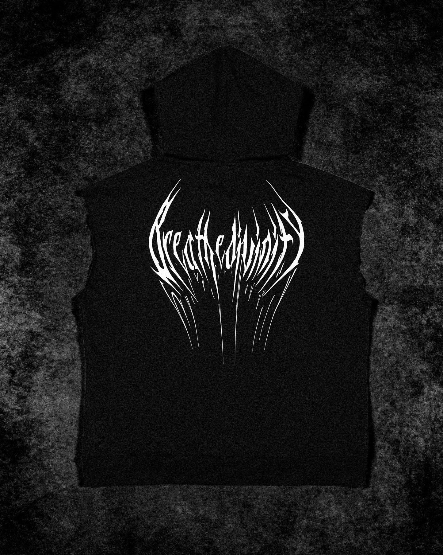 VENOM CUTOFF ZIP-UP HOODIE