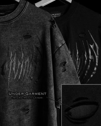 DESTROYED OVERSIZED T-SHIRT
