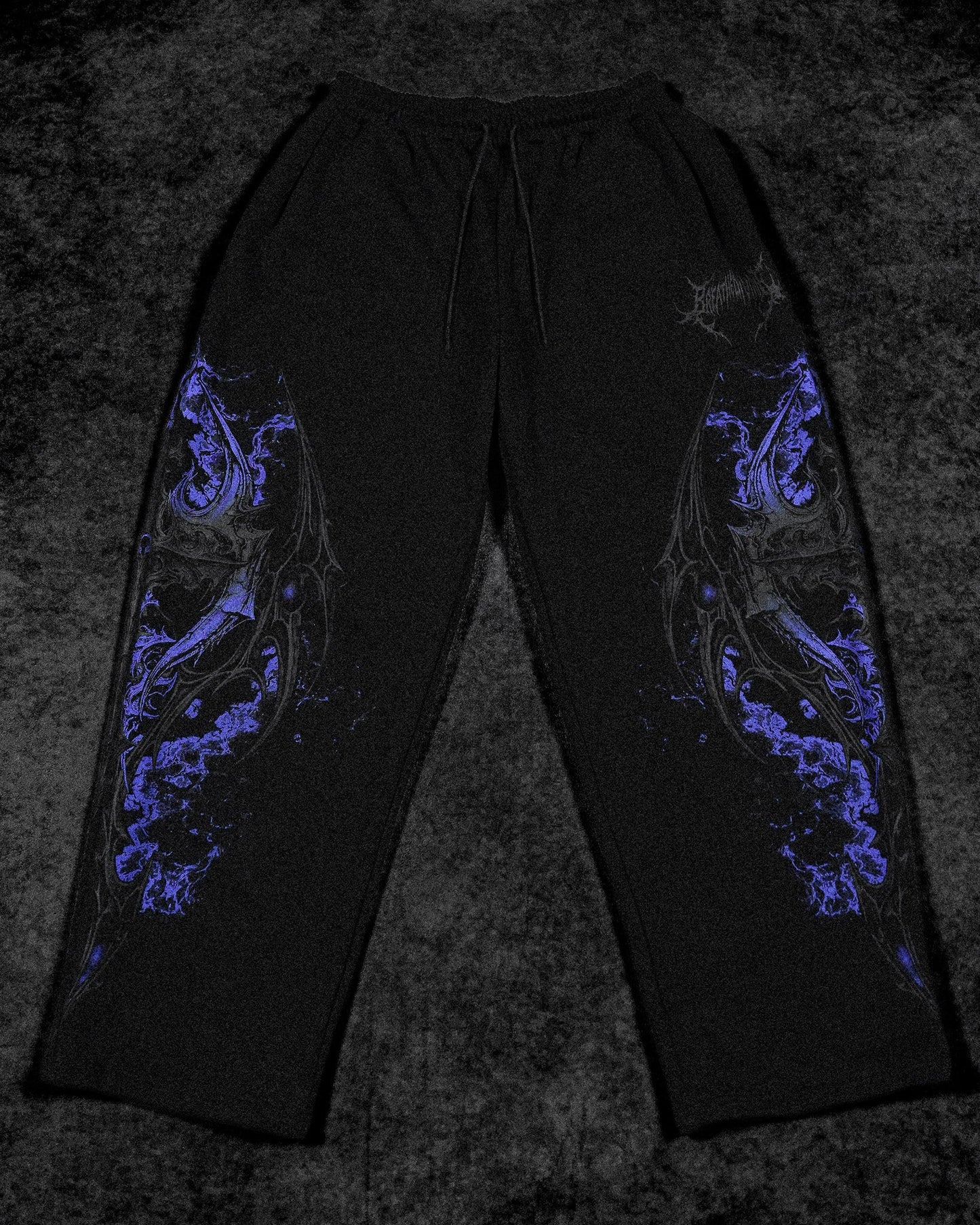 EXECUTIONER BANANA SHAPE UNCUFFED SWEATPANTS