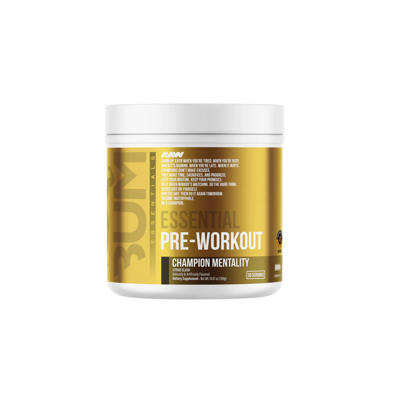 RAW ESSENTIAL PRE-WORKOUT