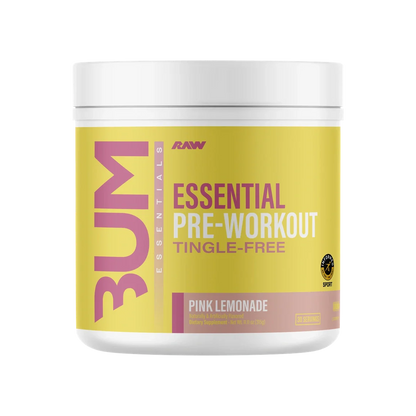 RAW ESSENTIAL TINGLE-FREE PREWORKOUT 30 SERV