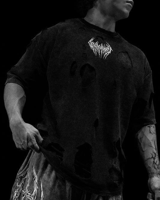 TARNISHED DESTROYED OVERSIZED T-SHIRT (AUG)