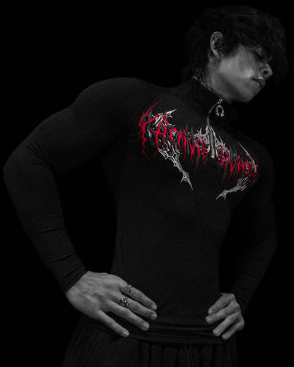 VOID TECH™ DEATHWING LONGSLEEVE QUARTER ZIP COMPRESSION