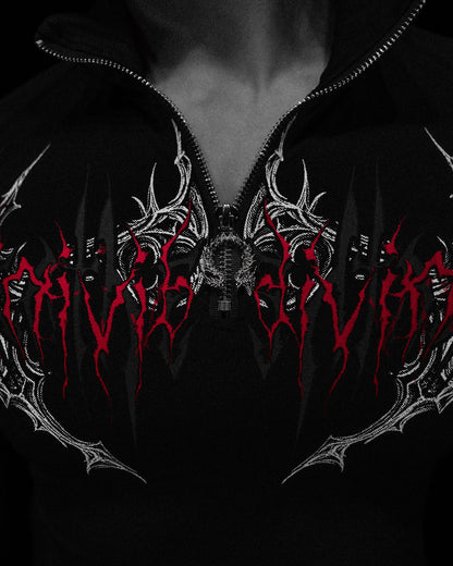 VOID TECH™ DEATHWING LONGSLEEVE QUARTER ZIP COMPRESSION