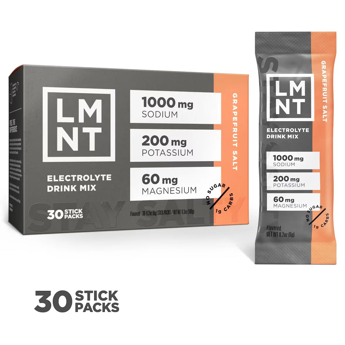 LMNT ZERO-SUGAR ELECTROLYTES 30 SERV