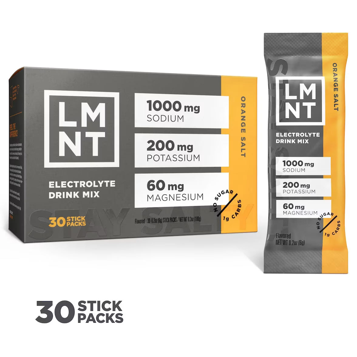 LMNT ZERO-SUGAR ELECTROLYTES 30 SERV