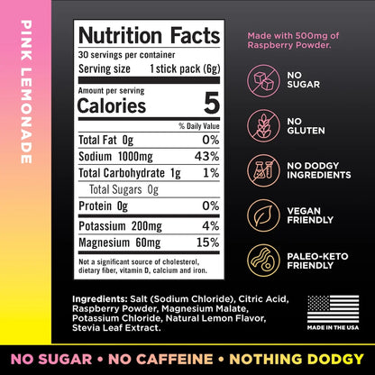 LMNT ZERO-SUGAR ELECTROLYTES 30 SERV