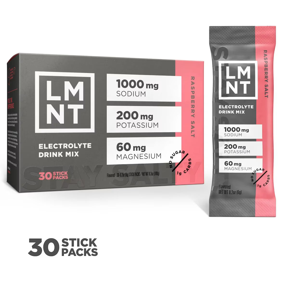 LMNT ZERO-SUGAR ELECTROLYTES 30 SERV