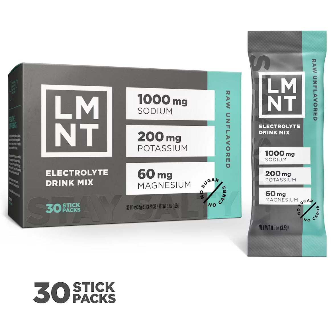 LMNT ZERO-SUGAR ELECTROLYTES 30 SERV