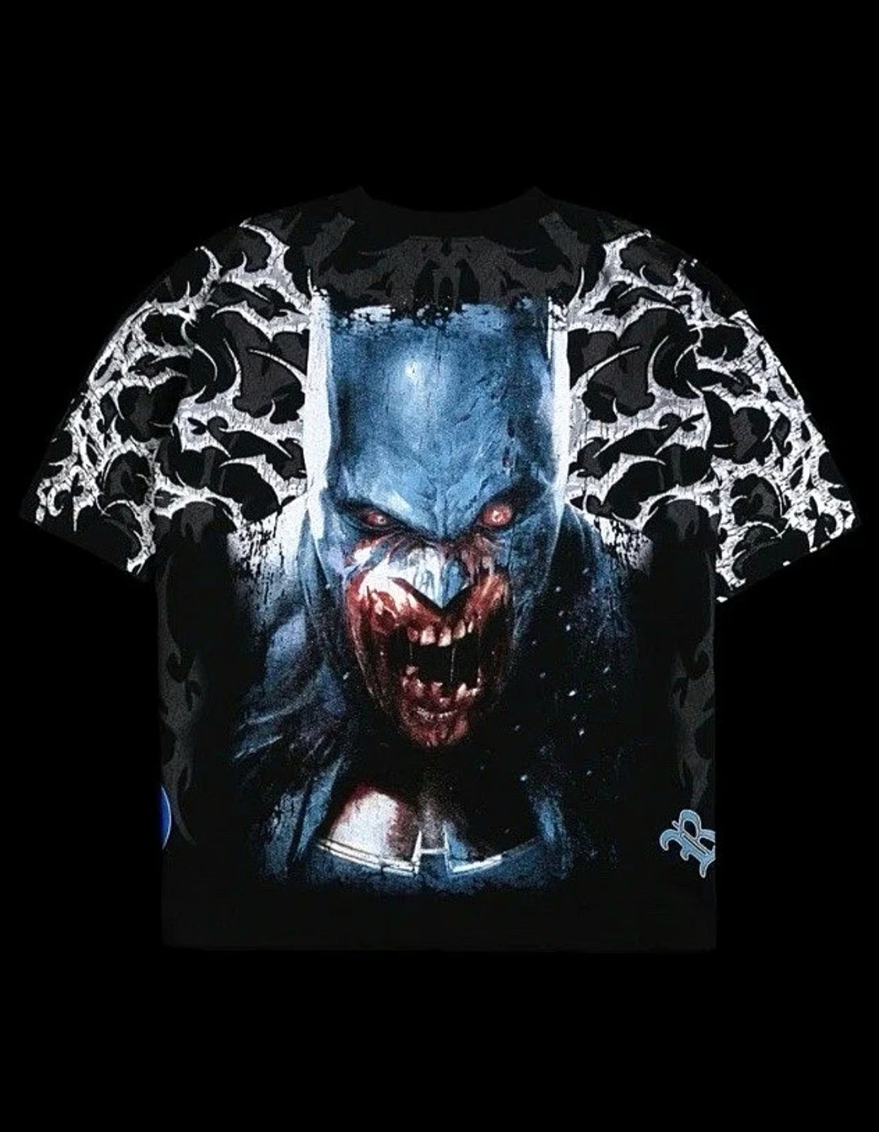 ROSES BLEED RED ZOMBIE JUSTICE LEAGUE BOX SET OVERSIZED TEES