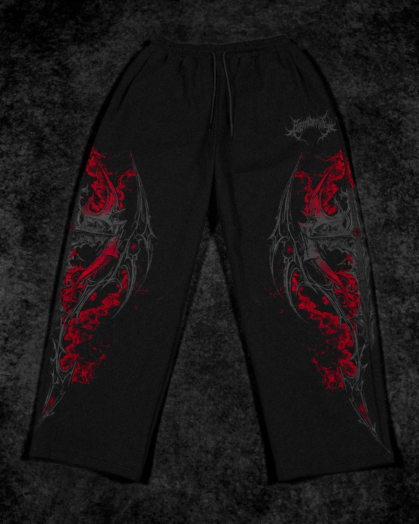 EXECUTIONER BANANA SHAPE UNCUFFED SWEATPANTS