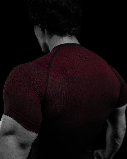 DOOM TECH™ ARMORED VENOM TEXTURE SHORT SLEEVE COMPRESSION (AUG)