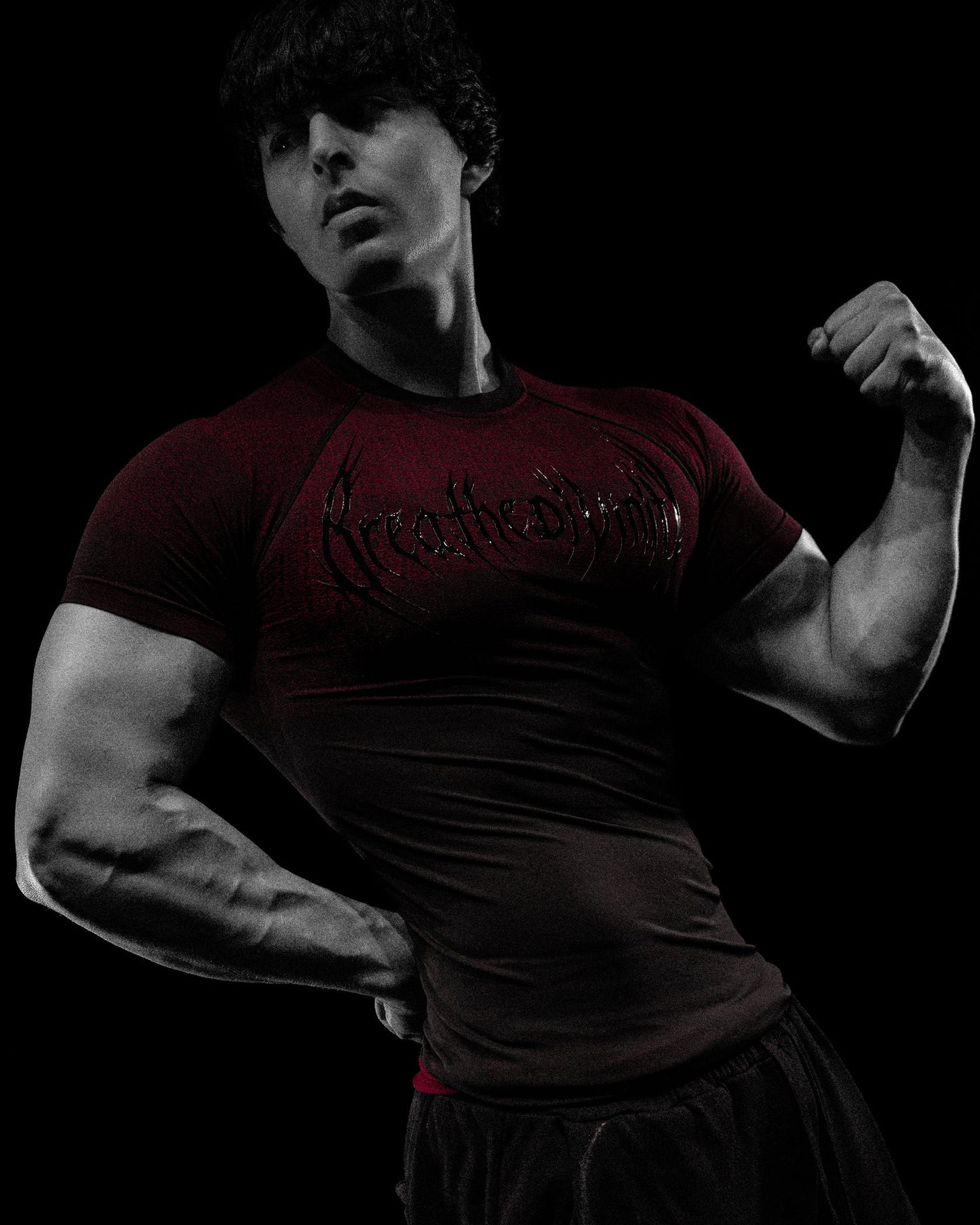 DOOM TECH™ ARMORED VENOM TEXTURE SHORT SLEEVE COMPRESSION (AUG)