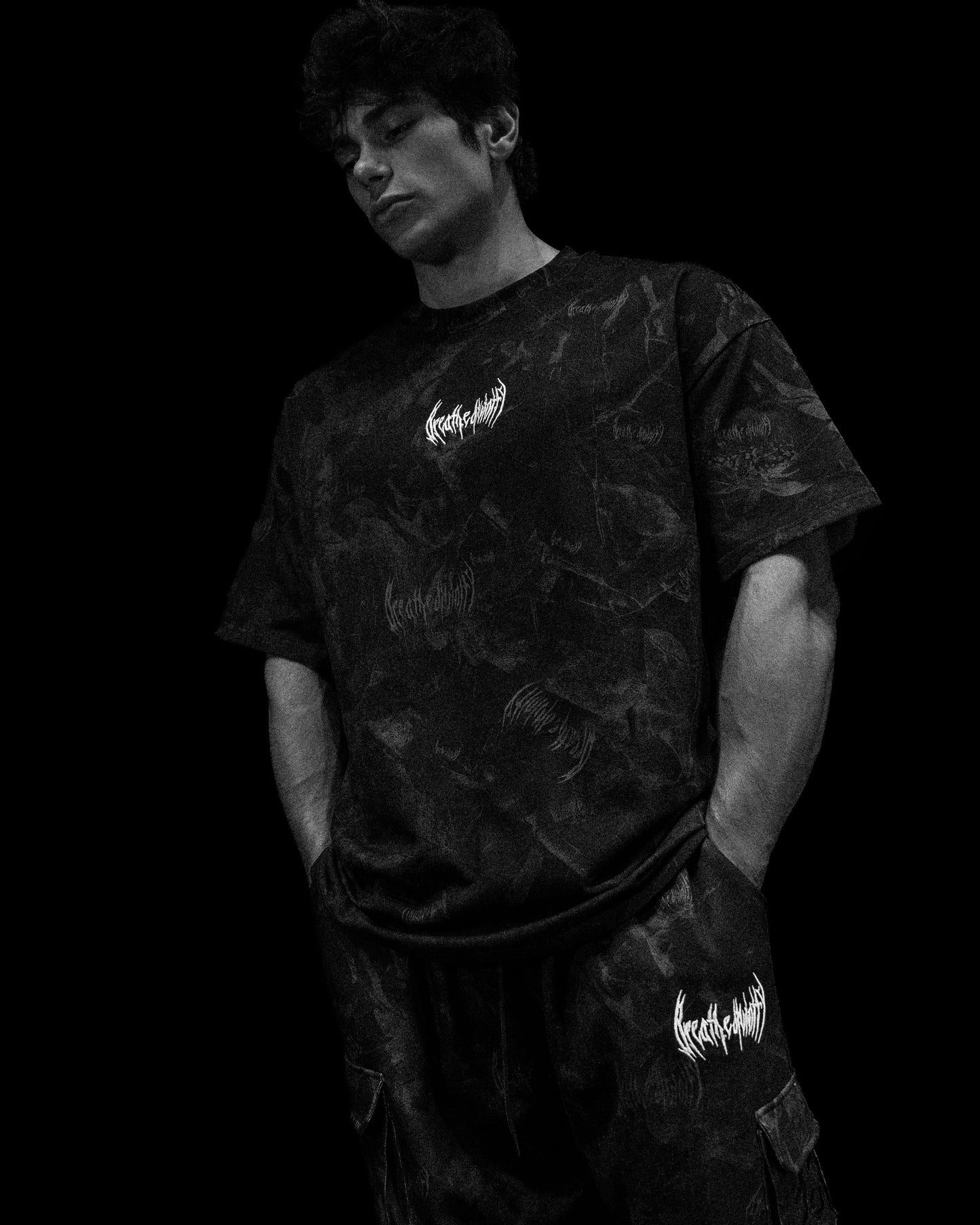 CAMO OVERSIZED T-SHIRT
