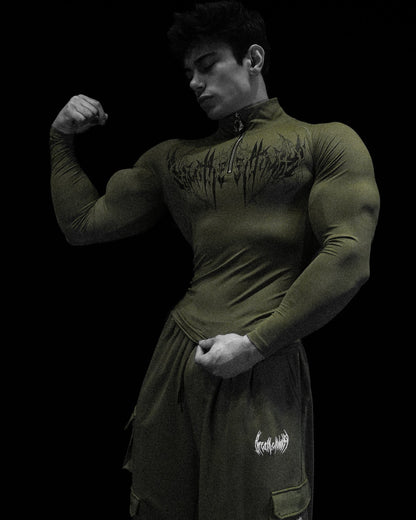 VOID TECH™ DEATHWING LONGSLEEVE QUARTER ZIP COMPRESSION