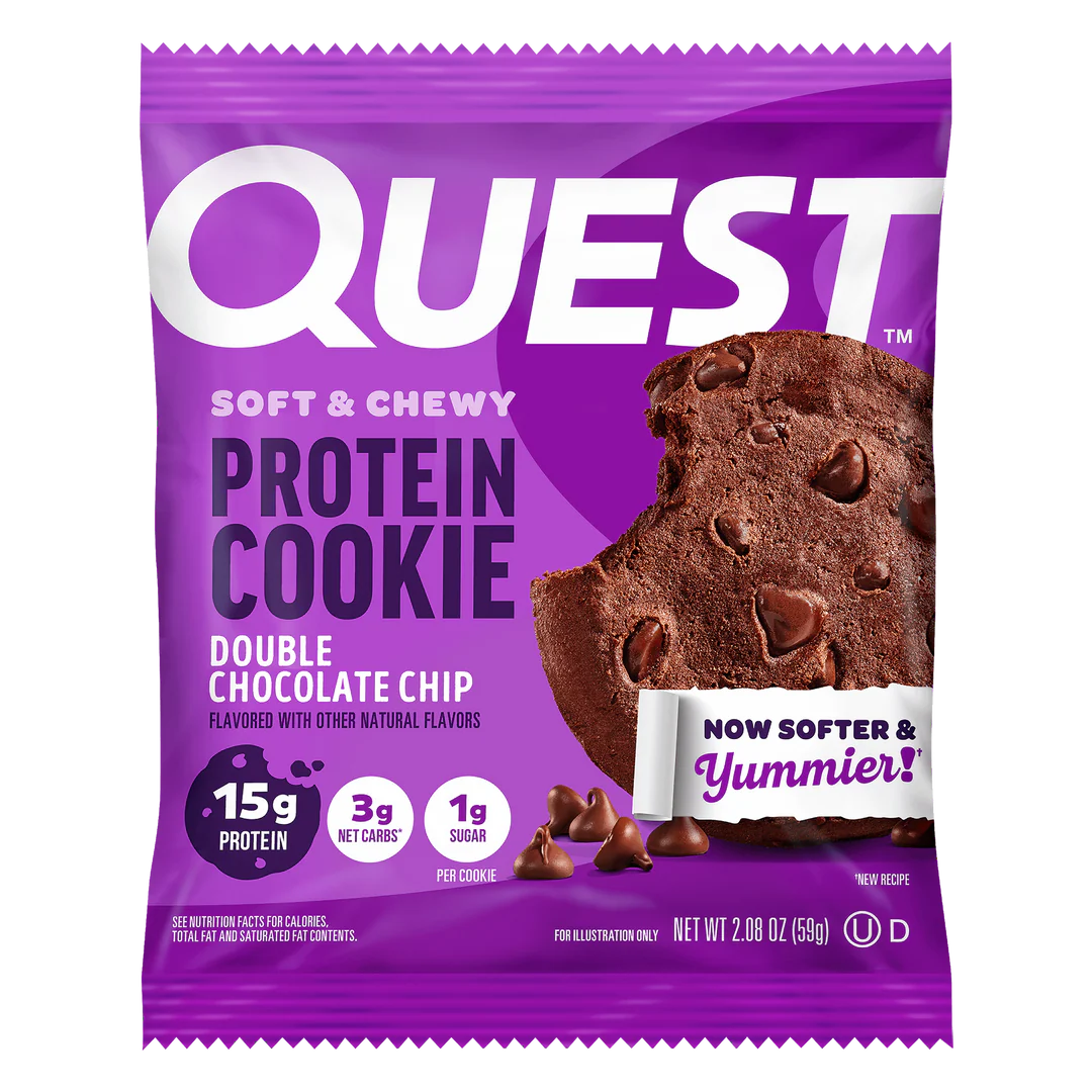 QUEST PROTEIN CHEWY COOKIES 4 PACK