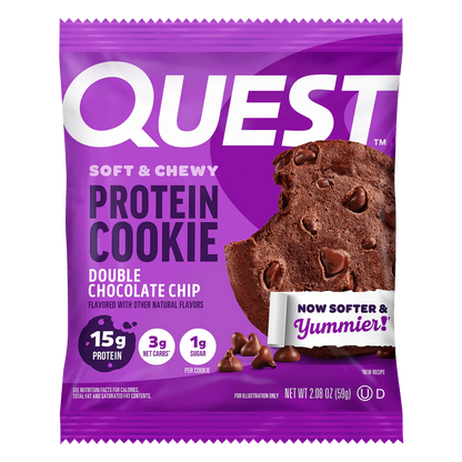 QUEST PROTEIN CHEWY COOKIES 4 PACK