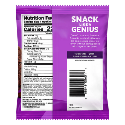 QUEST PROTEIN CHEWY COOKIES 4 PACK