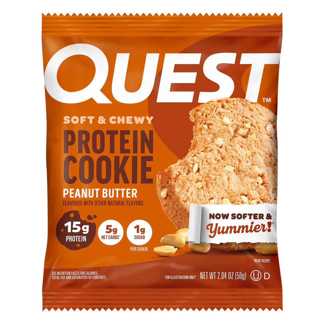 QUEST PROTEIN CHEWY COOKIES 4 PACK
