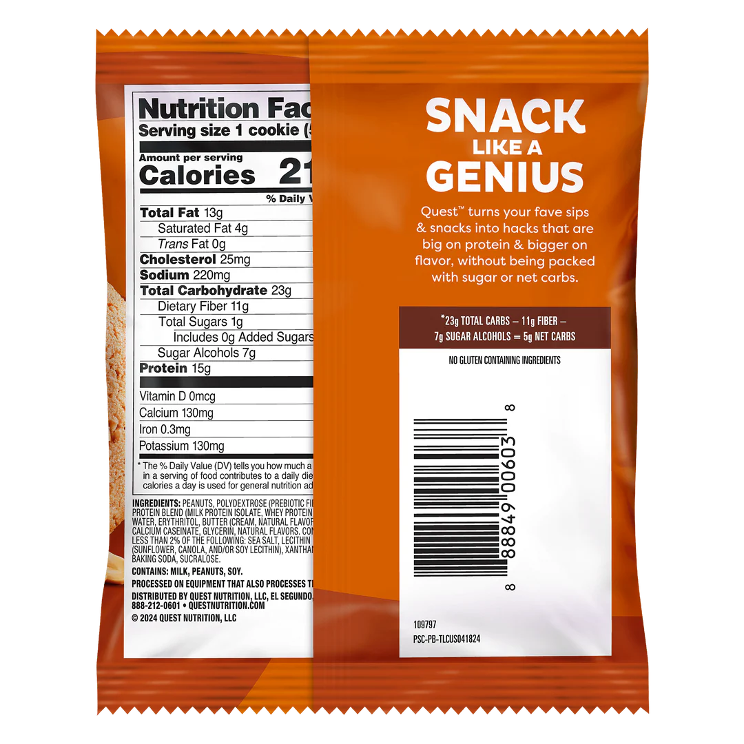 QUEST PROTEIN CHEWY COOKIES 4 PACK