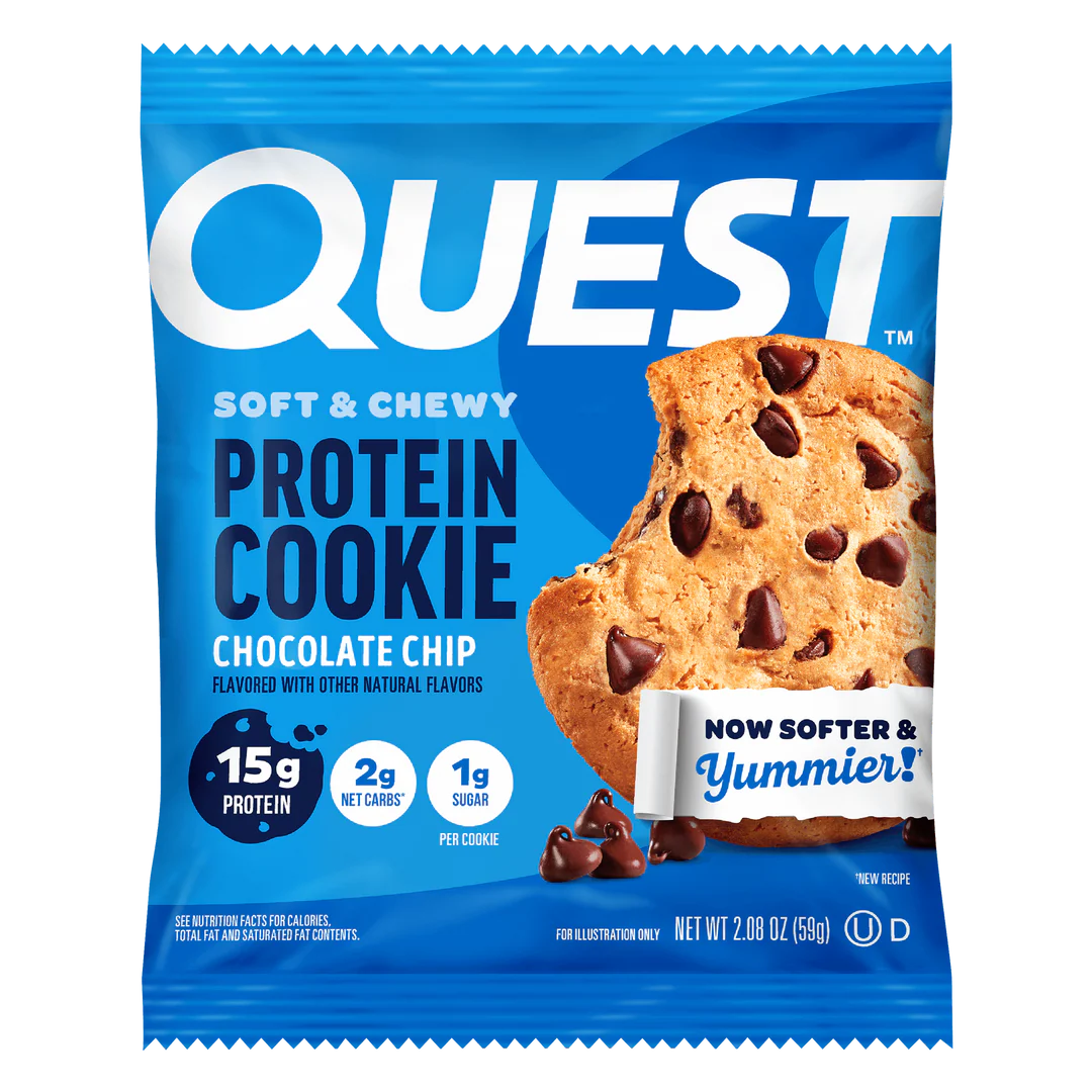 QUEST PROTEIN CHEWY COOKIES 4 PACK