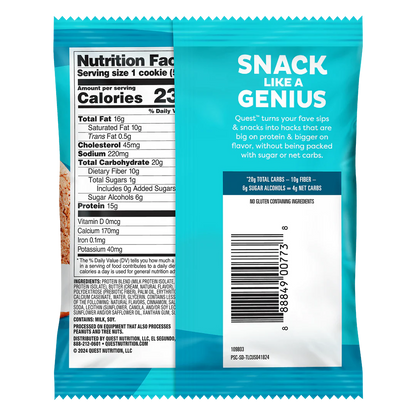 QUEST PROTEIN CHEWY COOKIES 4 PACK