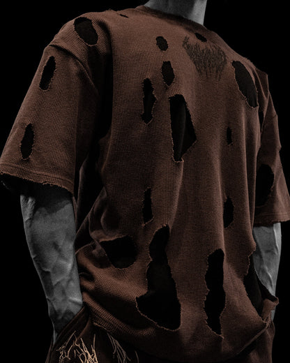 TARNISHED DESTROYED OVERSIZED T-SHIRT (AUG)