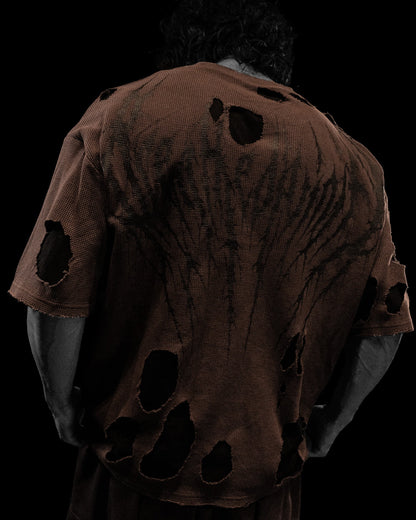 TARNISHED DESTROYED OVERSIZED T-SHIRT (AUG)