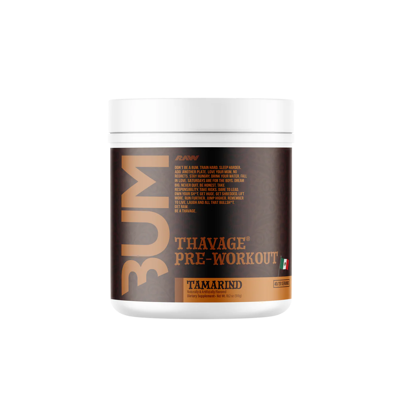 CBUM THAVAGE PRE 40 SERV