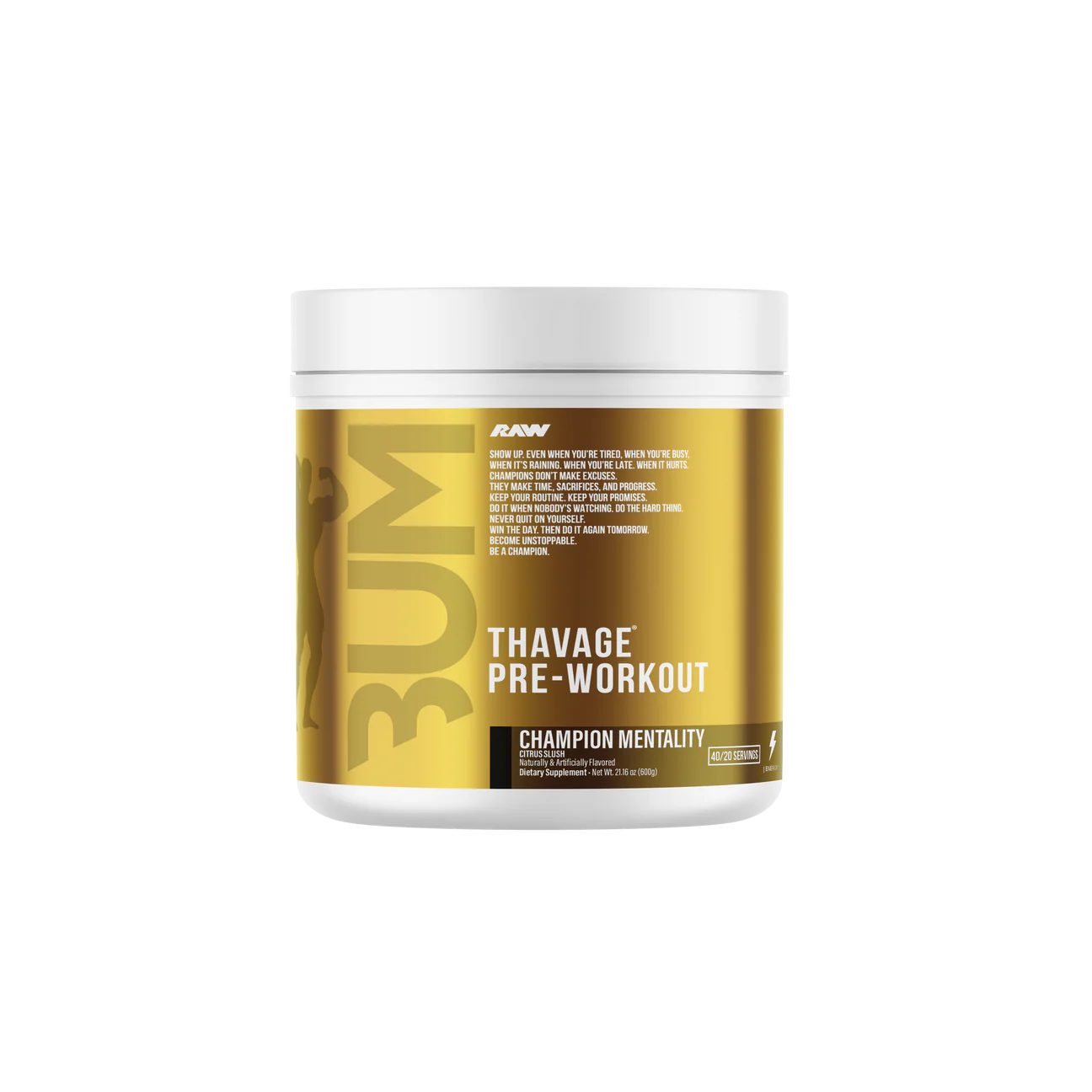 CBUM THAVAGE PRE 40 SERV