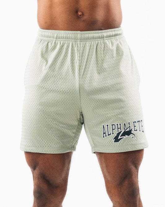 WOLF HEAD MESH SHORT 6"