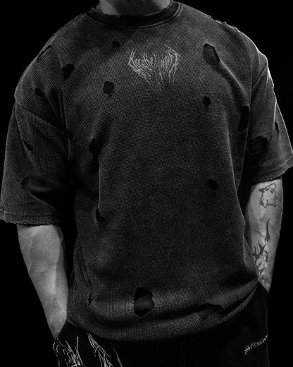 TARNISHED DESTROYED OVERSIZED T-SHIRT (AUG)