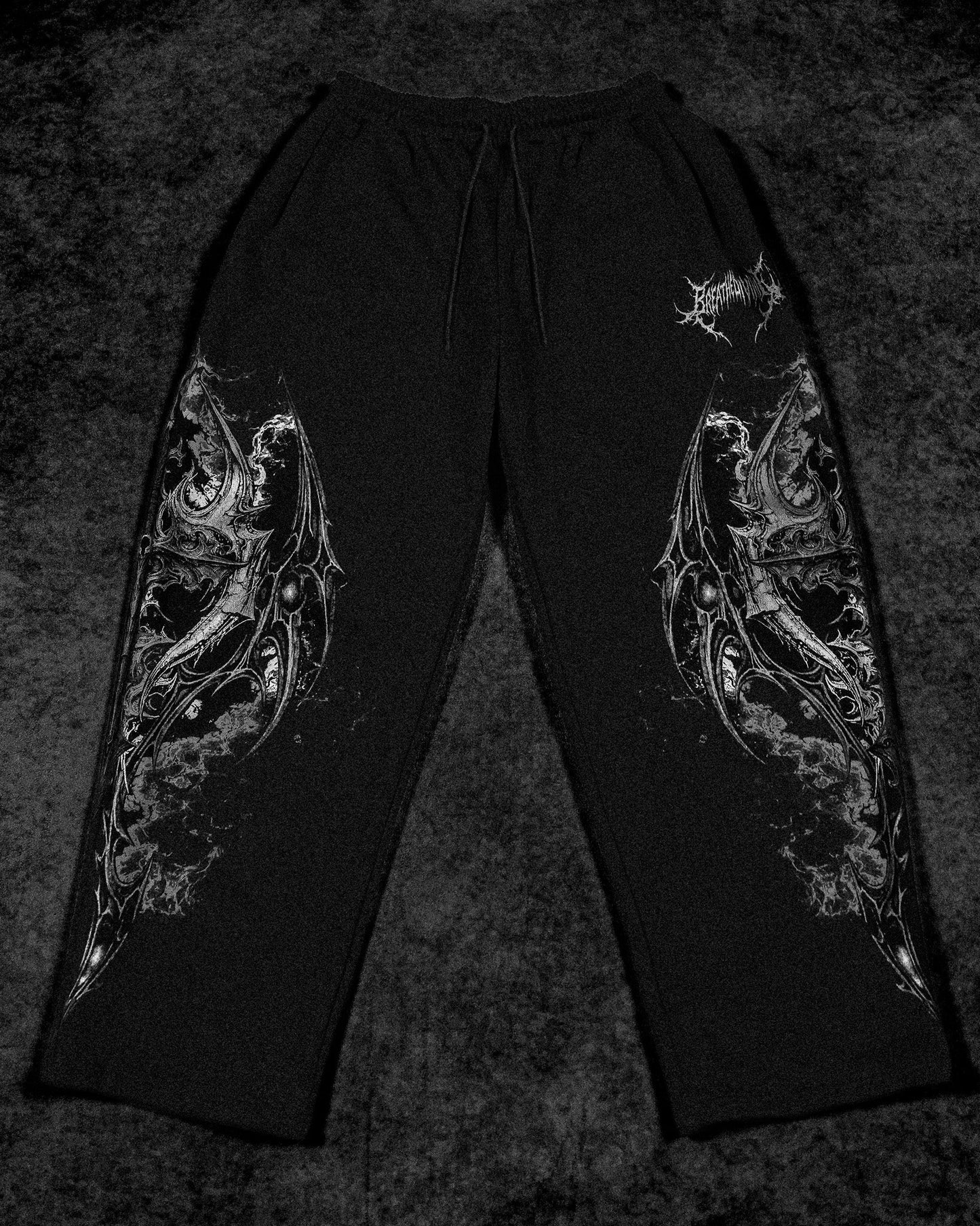 EXECUTIONER BANANA SHAPE UNCUFFED SWEATPANTS
