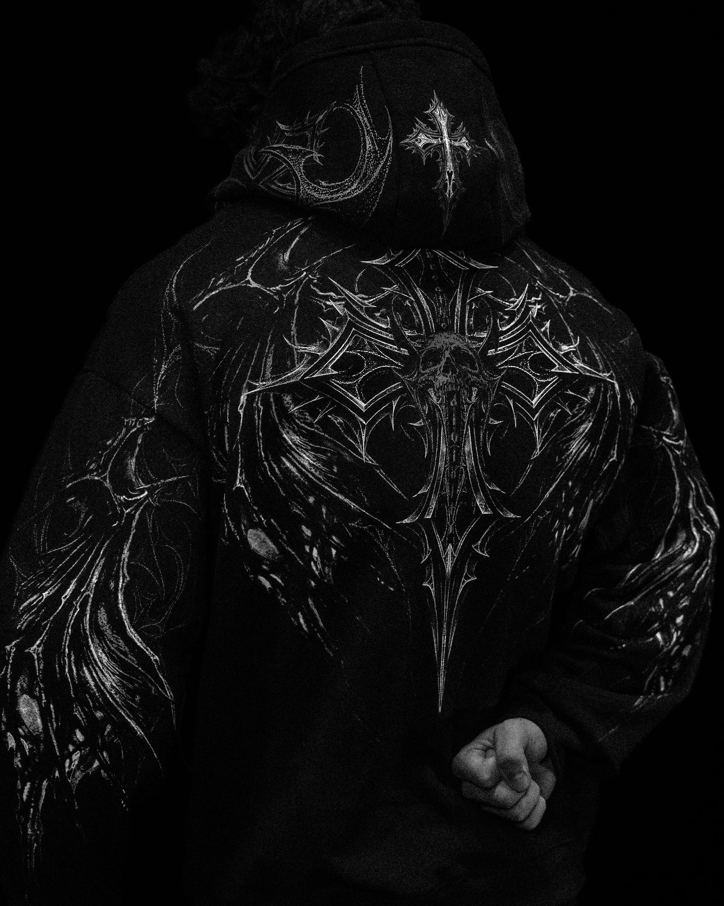 NIGHTFALL OVERSIZED PULLOVER HOODIE