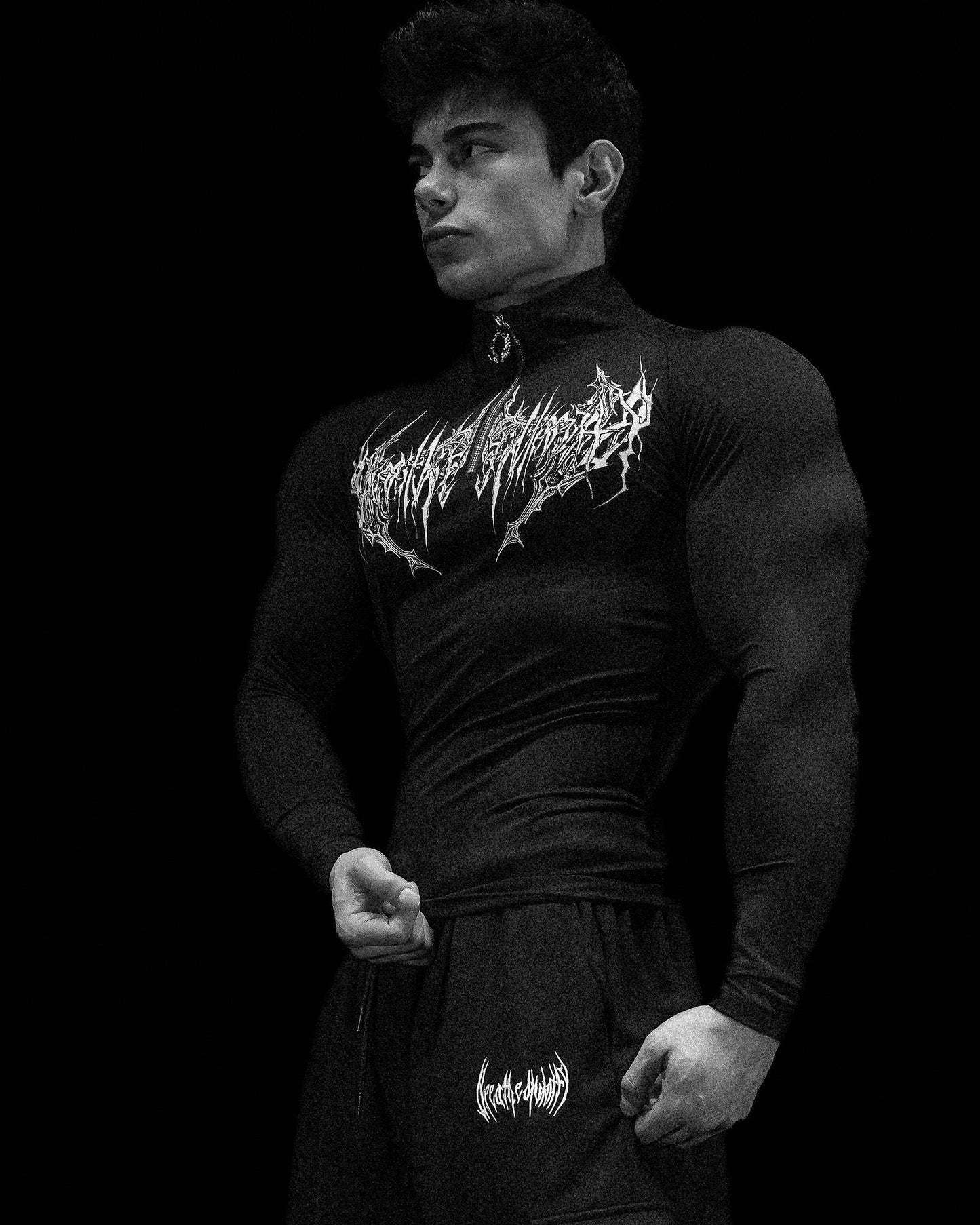 VOID TECH™ DEATHWING LONGSLEEVE QUARTER ZIP COMPRESSION