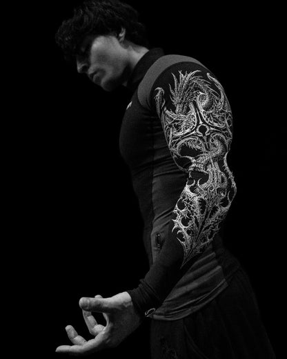 VOID TECH™ BLOOD WYVERN FULL-ZIP LONGSLEEVE COMPRESSION