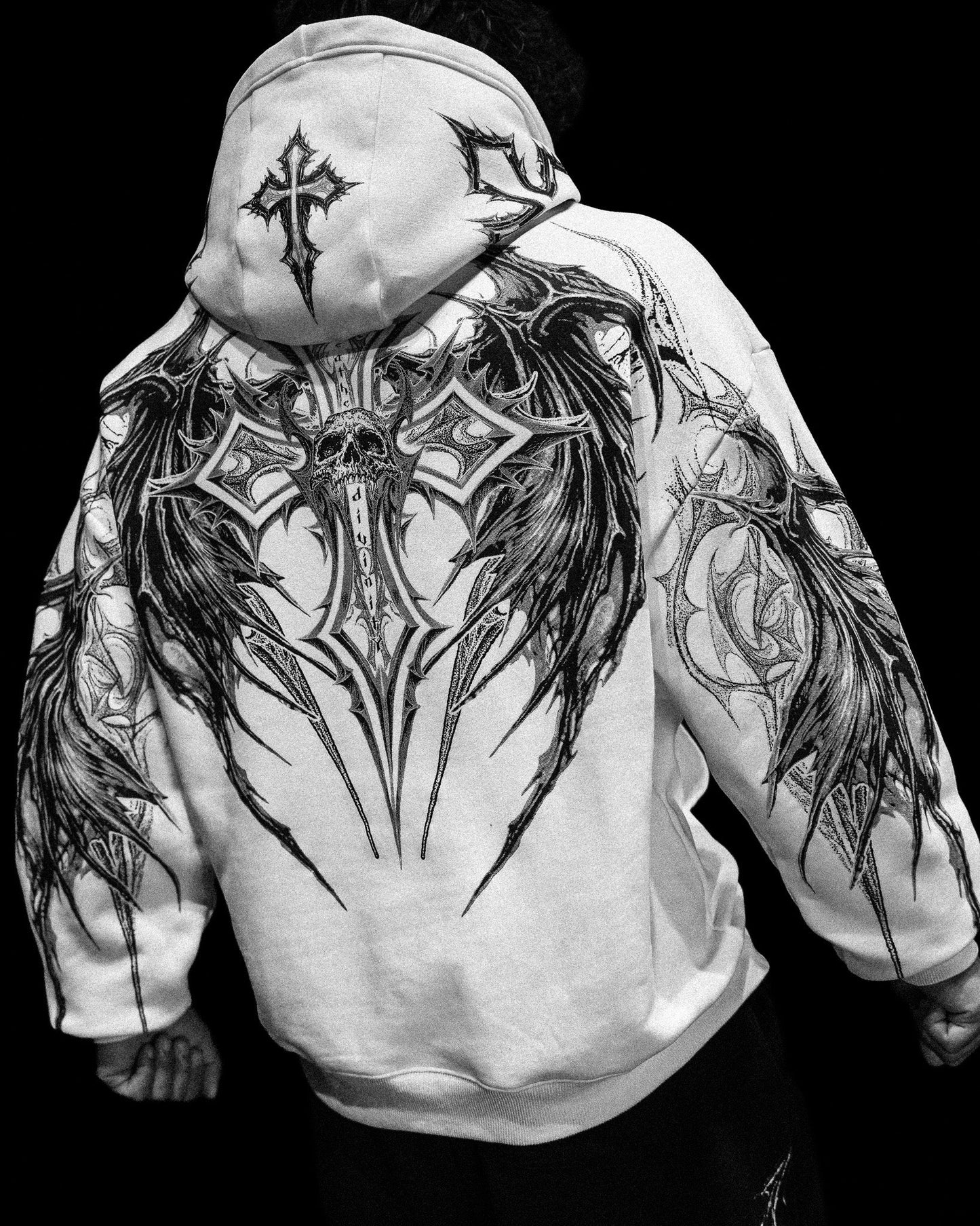 NIGHTFALL OVERSIZED PULLOVER HOODIE